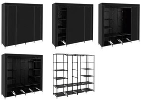 Текстилен гардероб 170 x 170 x 42 cm