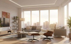 Lounge кресло – Бяло