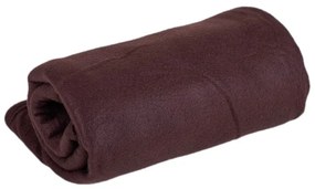 Кафяво одеяло от флийс 150x200 cm Plain – JAHU collections