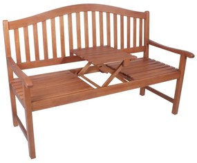 Градинска пейка с маса за съхранение от евкалиптово дърво ADDU Phuket - Garden Pleasure