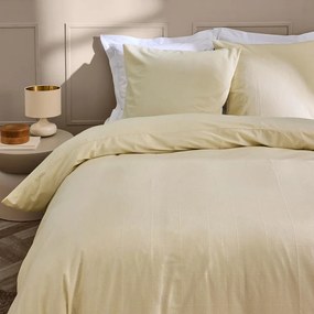 Двойно удължено спално бельо в цвят слонова кост 240x220 cm Linella – douceur d'intérieur