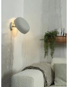 Сива стенна лампа ø 25 cm Porto – it's about RoMi