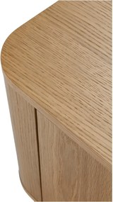 Маса за телевизор от декор от дъб в естествен цвят 180x50,5x40 cm Padoc – MOME