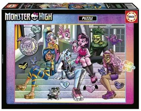 Пъзел, Educa, Monster High, 1000 части