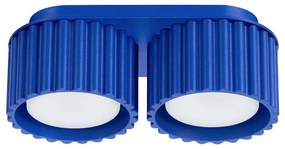 Sollux SL.1813 - Точково осветително тяло AURA 2xGX53/10W/230V синьо