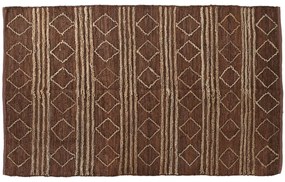 Килим Home ESPRIT Кафяв Ромб 160 x 230 x 1 cm