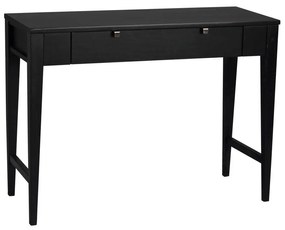 Конзолна маса Fulla от черен дъб Confetti - Rowico