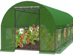Качествен градински полиетиленов оранжерия 3 х 8 м