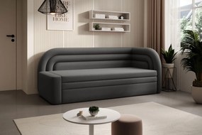 Разтегателно легло Fanuci - Тъмно сиво - Дясно