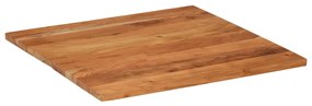 370997 vidaXL Плот за маса 70x70x3,8 см квадратен масивна акация