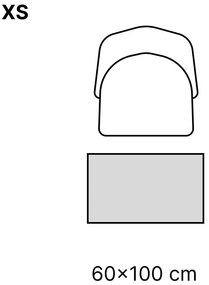 Сив килим за миене 80x50 cm - Vitaus