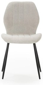 Кремави трапезни столове в комплект от 4 бр. Milu – Marckeric