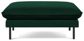 Тъмнозелено кадифено столче за крака Vienna - Cosmopolitan Design