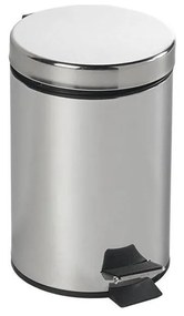 Aqualine - Кош за отпадъци SIMPLE LINE 3 l полиран неръждаем