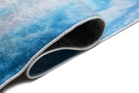 Модерен син килим с абстрактен модел Ширина: 120 см | Дължина: 170 см