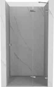 Mexen Lunar врати за душ, двукрили десни 105 см, прозрачни, хром - 834-105-000-01-00-P