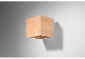 Дървена стенна лампа Geo - Sollux