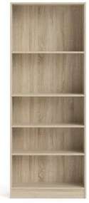 Етажерка за книги в дъб 79x203 cm Basic - Tvilum