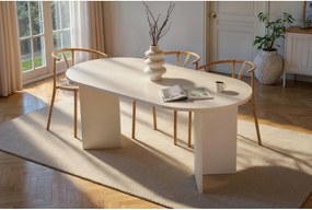 Полугланцова трапезна маса 89,5x180 cm Sablin – Kalune Design