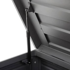 Градинска ракла Hesperide Edenio, Водоустойчива кутия за съхранение, 1070 L - Графит