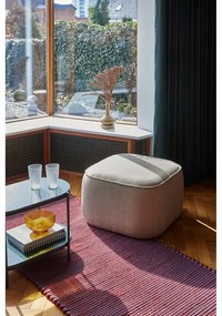 Светлокафява табуретка Cube – Hübsch