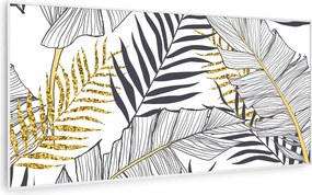 Klarstein Wonderwall Air Art Smart, инфрачервен отоплител, листо, 120 х 60 см, 700 W