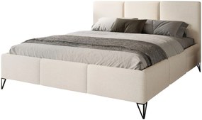 Облегнато легло Loren-Светлобежово-180 x 200