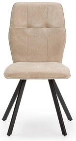 Бежови трапезни столове в комплект от 4 Mery - Marckeric