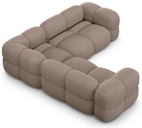 Кафяв ъглов диван Loretto – Cosmopolitan Design