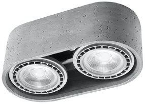 Сив прожектор 27x14 cm Spattio - Sollux