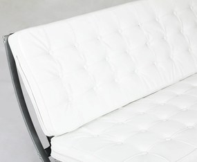 Триместен диван Casablanca-бял