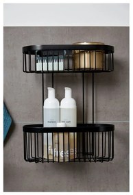 Кошница за стена Black Classic Plus 2 Tier - Wenko