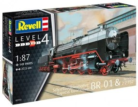 Сглобяем модел, Revell, Локомотив на експресен влак BR 02 T32, 149 части