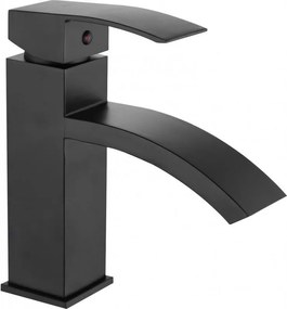 Mexen Libra батерия за умивалник, черна - 745100-70