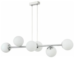 Полилей на кабел MADDIE 5xE14/5W/230V, лъскав хром