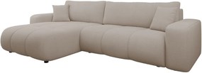 Ъглов диван Furyn L Maxi-Тъмнобежов