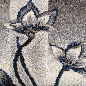 Красив килим за хол с шарка на цветя Ширина: 120 см | Дължина: 170 см