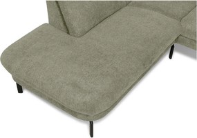 Светлозелен ъглов диван (ляв ъгъл) Gomero – Scandic