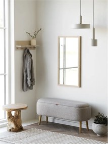 Кръгла странична масичка от масивно тиково дърво ø 40 cm Palena – House Nordic