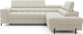Ъглов диван Ferucce-Krem-Right