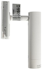 Модерен прожектор бял за 1-фазна релсова система - Iconic Ivy