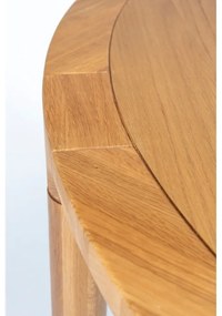 Кръгла трапезна маса в дъбов декор ø 128 cm Storm – Zuiver