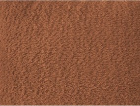 Оранжев ъглов диван от прежда с примки от букле (ляв ъгъл) Azra – Bobochic Paris