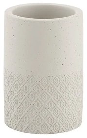 Бежова чаша за четки за зъби Gedy Afrodite – Sapho