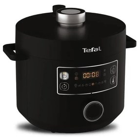 Tefal - Многофункционална електрическа тенджера TURBO CUISINE 4,8 l 1090W/230V черен