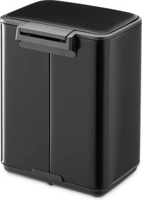 Матово черно стоманено кошче за боклук с педал 4 l Bo – Brabantia