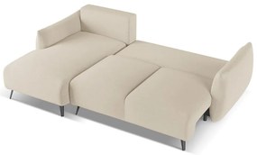 Бежов ъглов диван (ляв ъгъл) Malie – Makamii