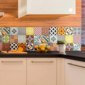 Комплект от 15 стикера Bistro, 20 x 20 cm - Ambiance