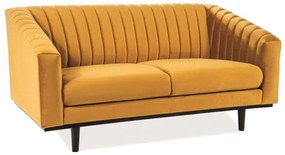 Тапициран диван DAVE Velvet 2, 150x78x85, bluvel 68