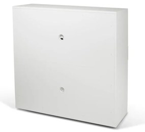 Работна маса с бял плот 110x42 cm Focus - TemaHome